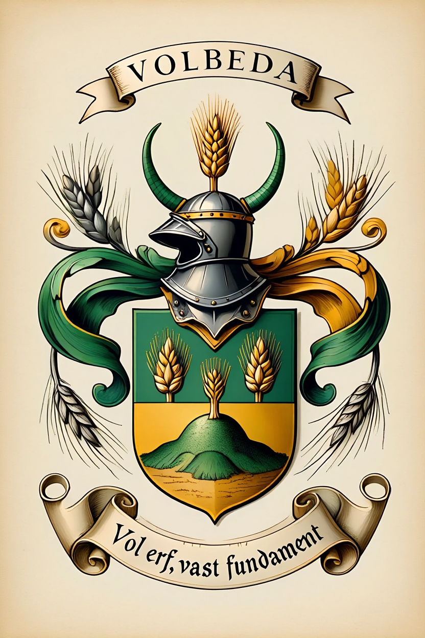 Familiewapen van de achternaam VOLBEDA