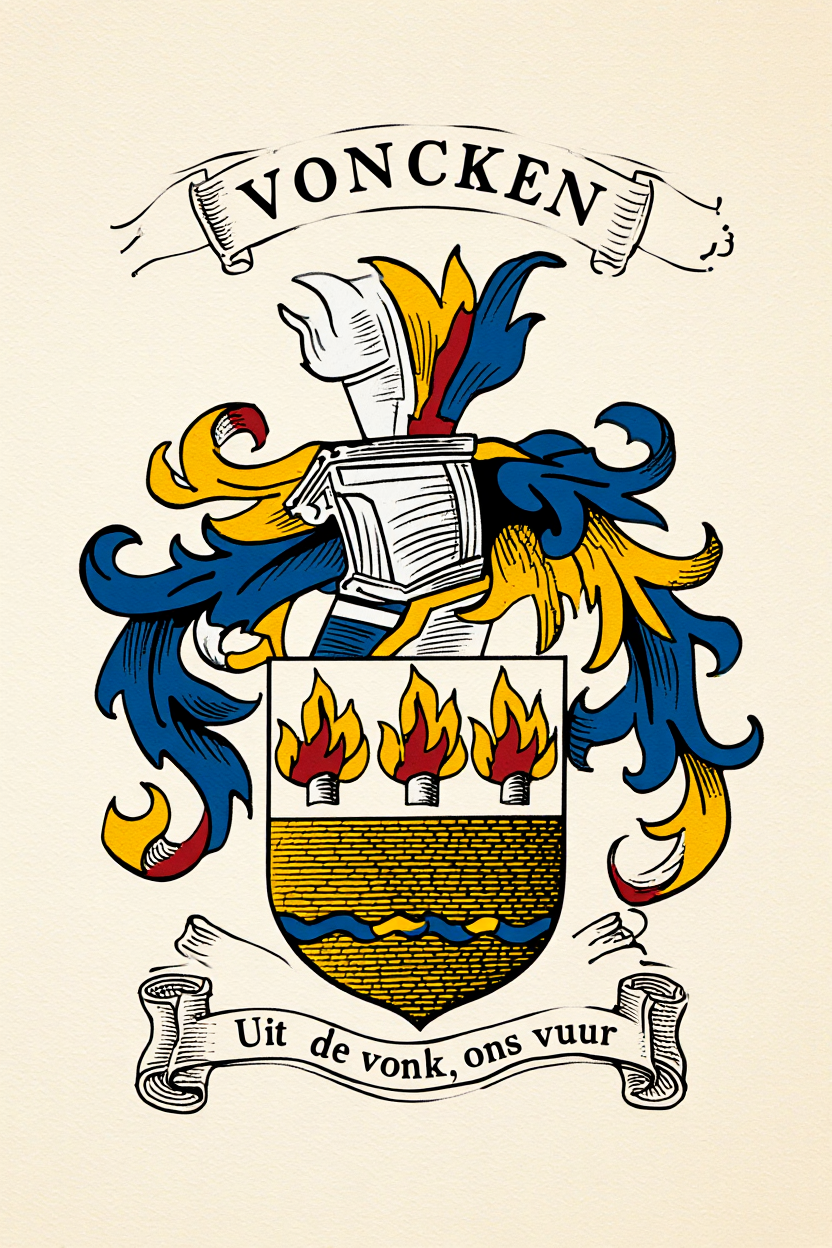 Familiewapen van de achternaam VONCKEN