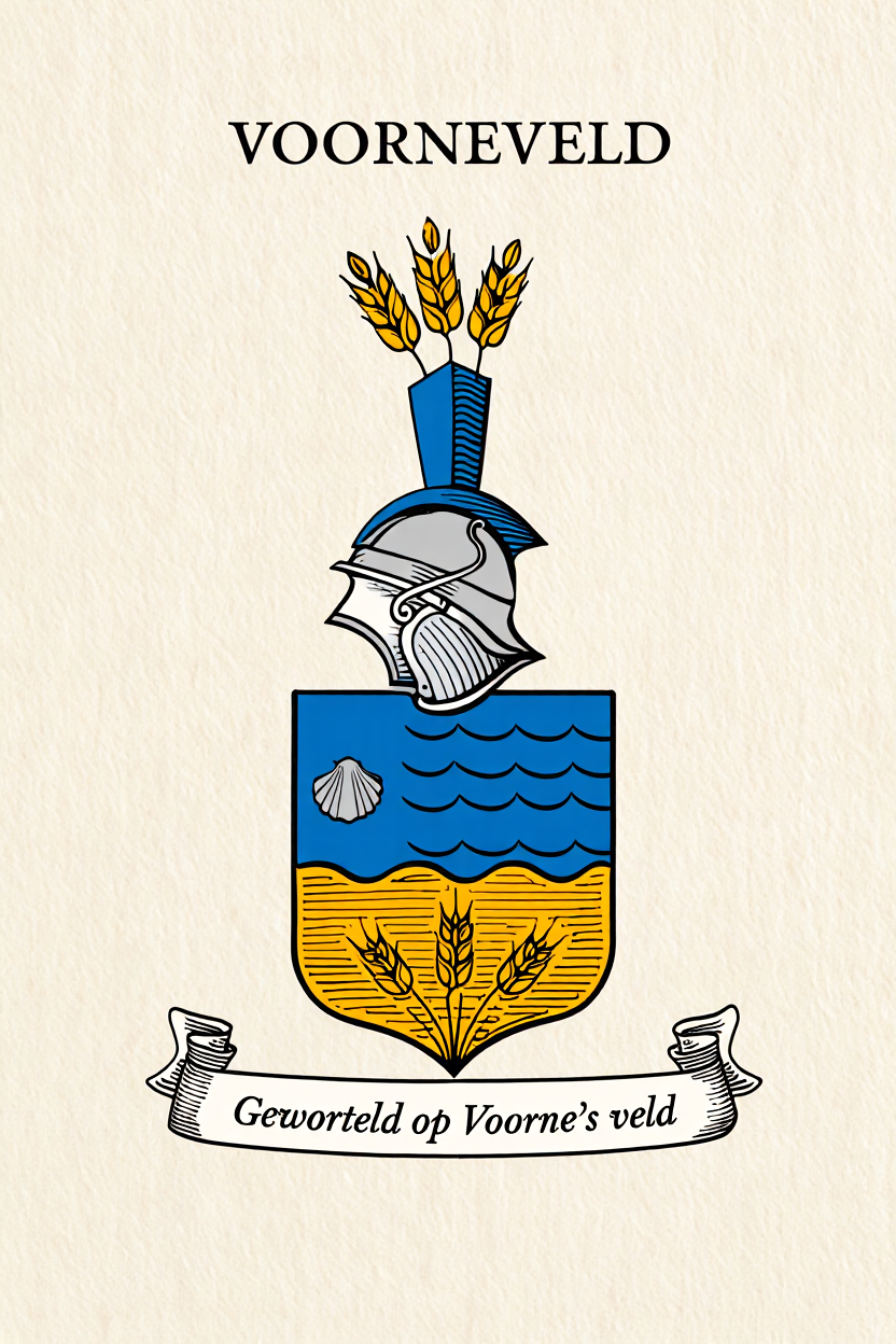Familiewapen van de achternaam VOORNEVELD