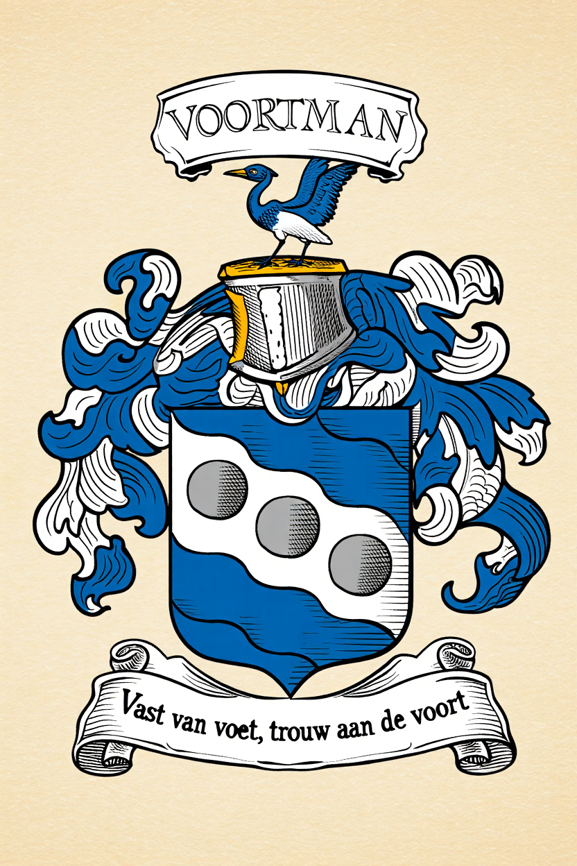 Familiewapen van de achternaam VOORTMAN