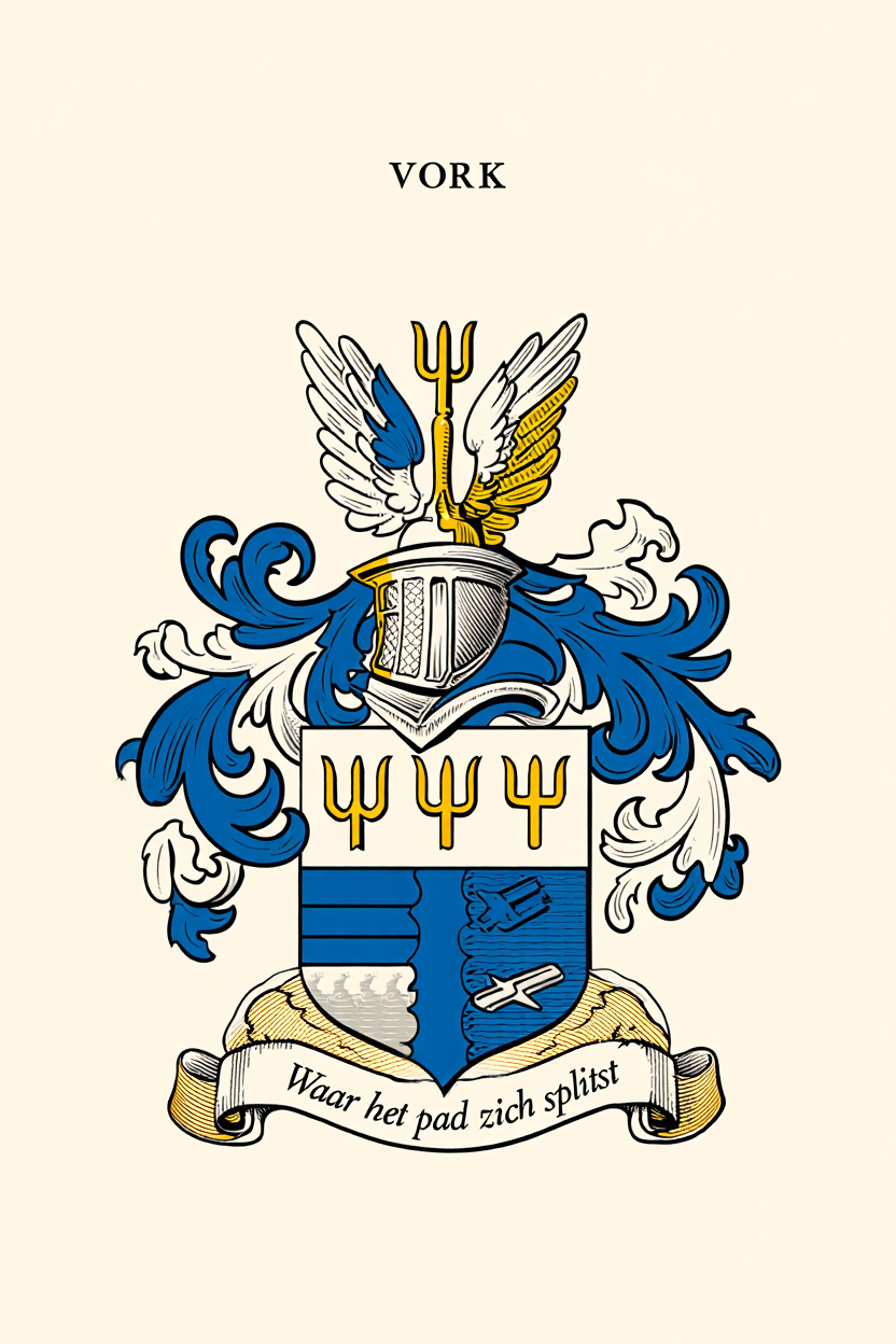Familiewapen van de achternaam VORK