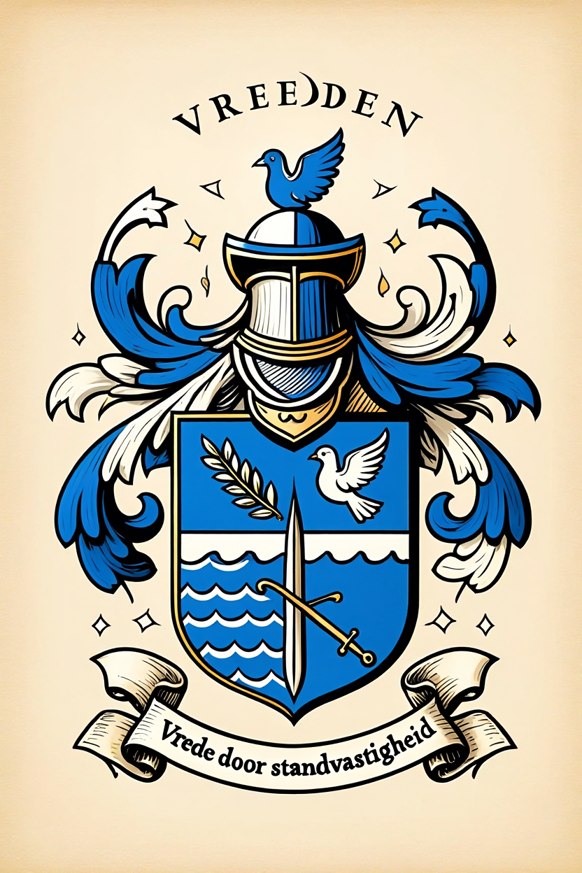Familiewapen van de achternaam VREDEN