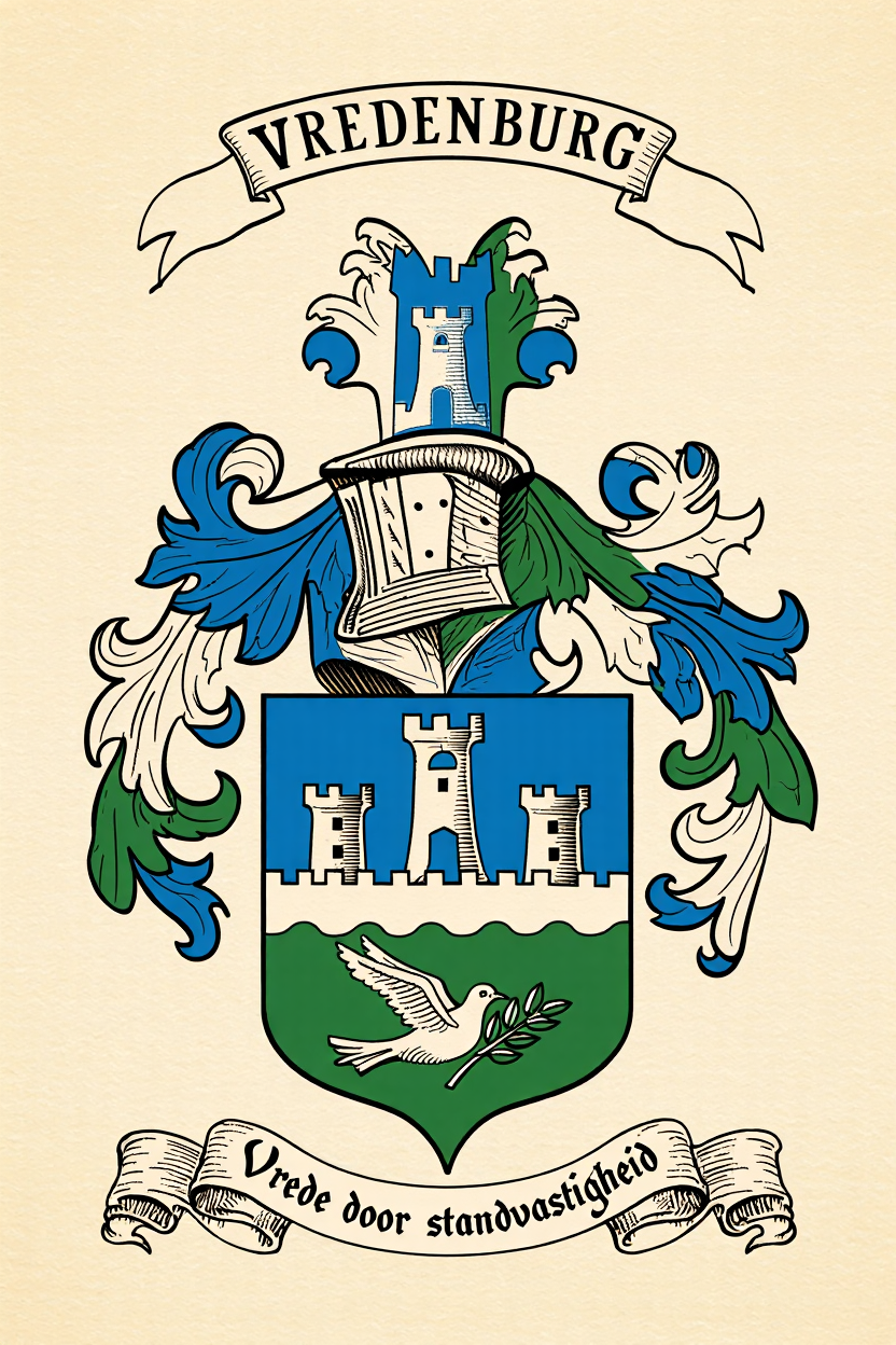 Familiewapen van de achternaam VREDENBURG