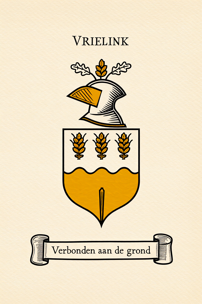 Familiewapen van de achternaam VRIELINK
