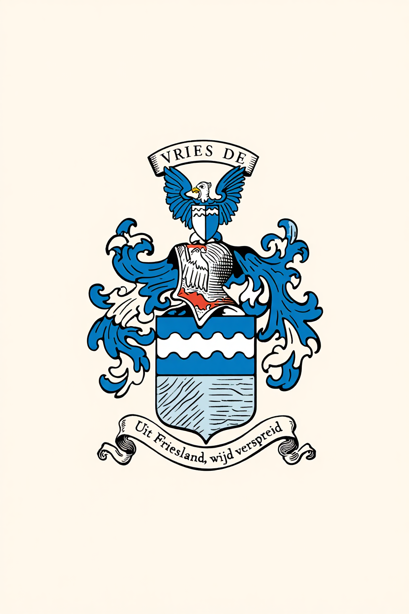 Familiewapen van de achternaam VRIES DE