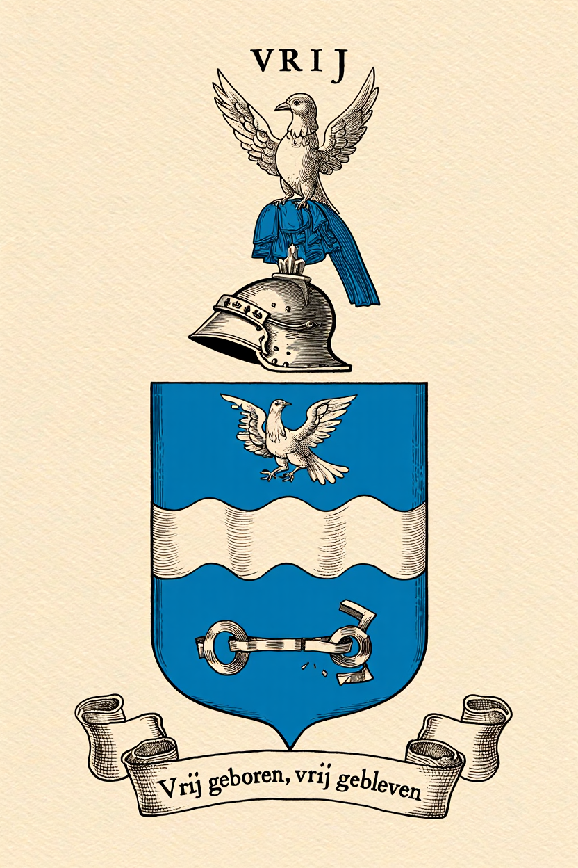 Familiewapen van de achternaam VRIJ