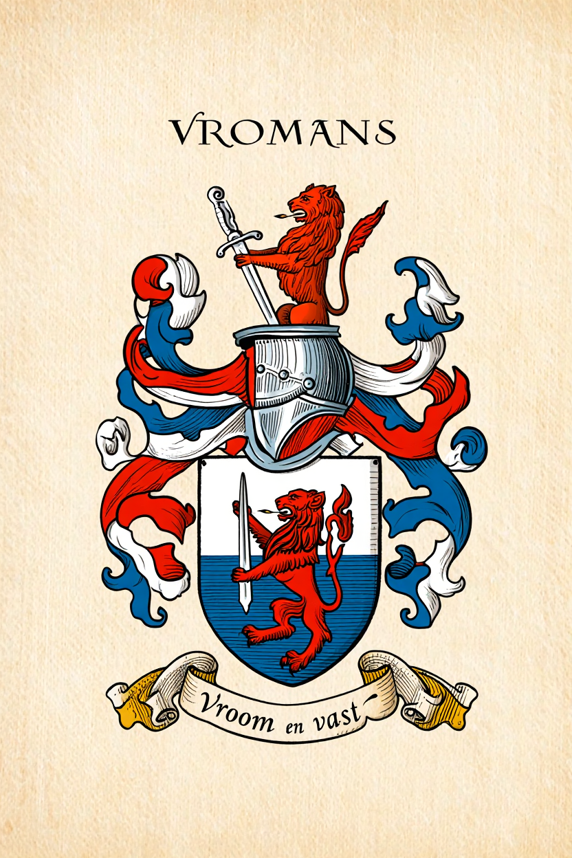 Familiewapen van de achternaam VROMANS