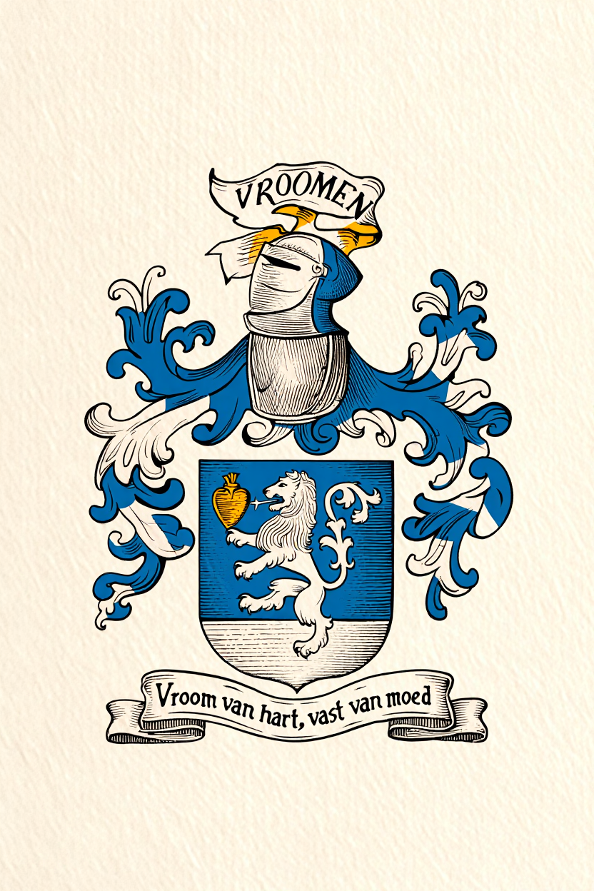 Familiewapen van de achternaam VROOMEN