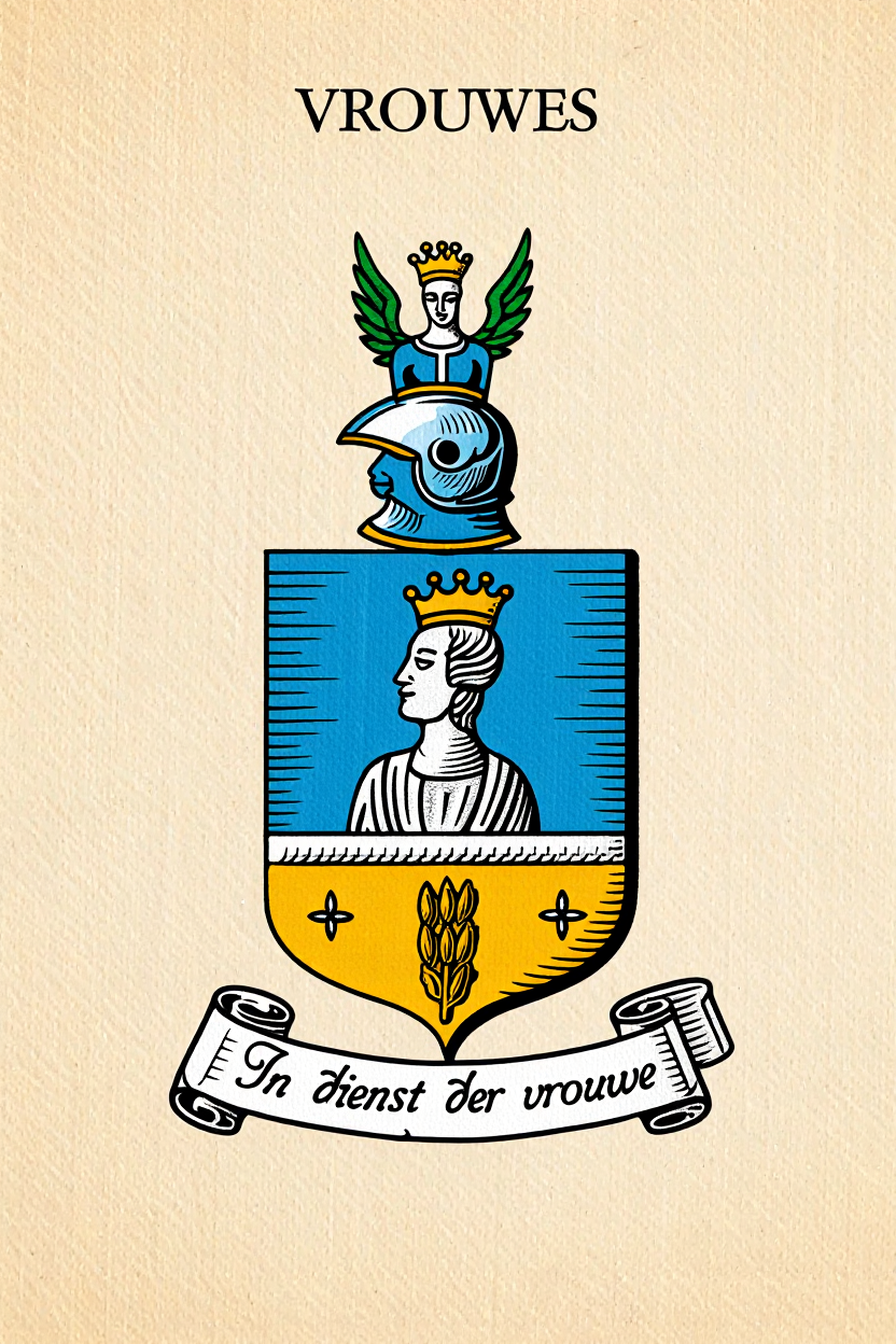Familiewapen van de achternaam VROUWES