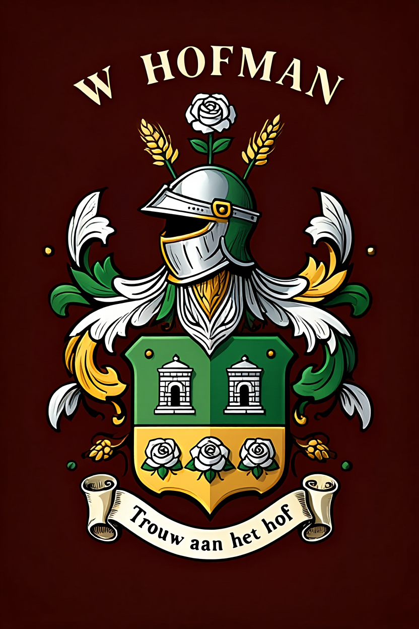 Familiewapen van de achternaam W HOFMAN
