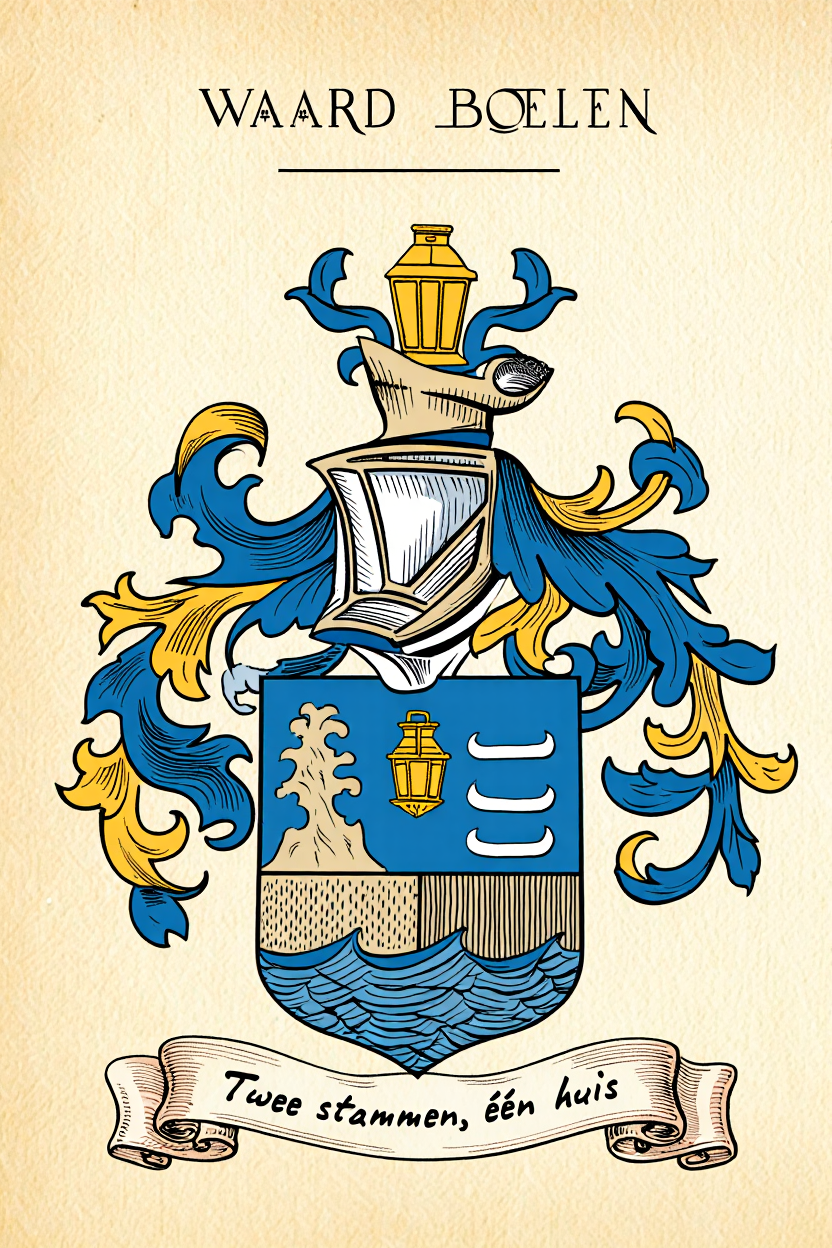 Familiewapen van de achternaam WAARD BOELEN