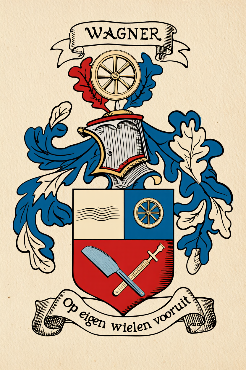 Familiewapen van de achternaam WAGNER