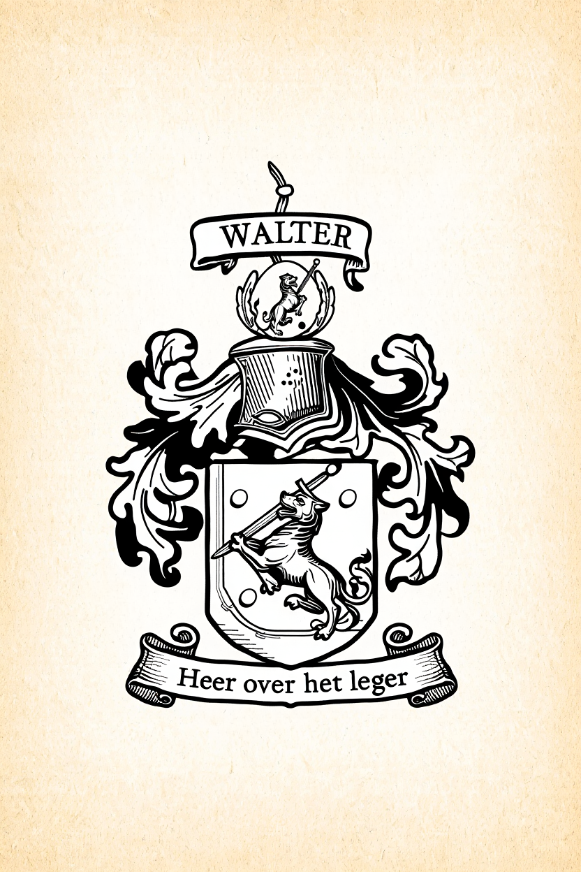 Familiewapen van de achternaam WALTER