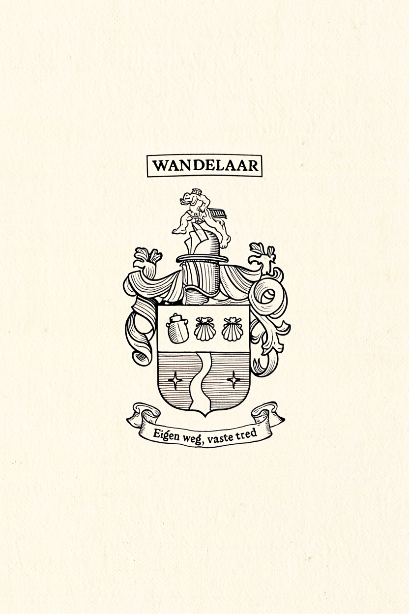 Familiewapen van de achternaam WANDELAAR