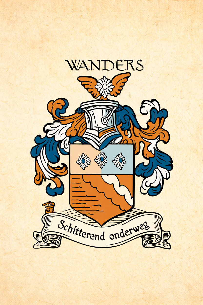 Familiewapen van de achternaam WANDERS