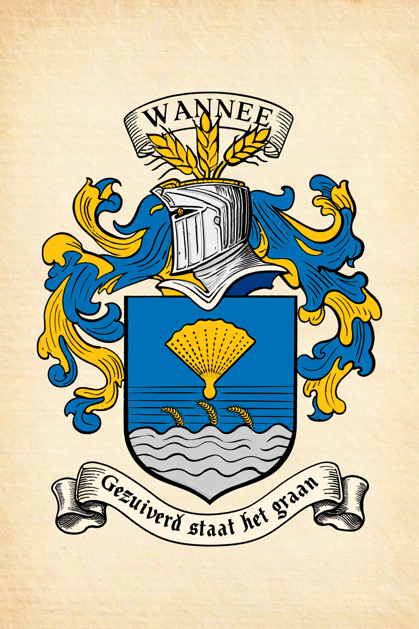 Familiewapen van de achternaam WANNEE
