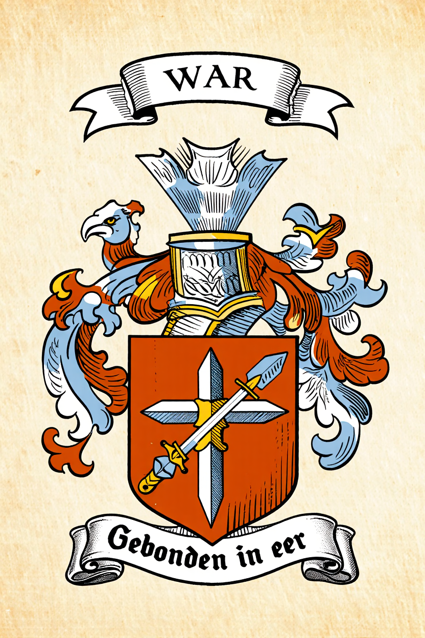 Familiewapen van de achternaam WAR