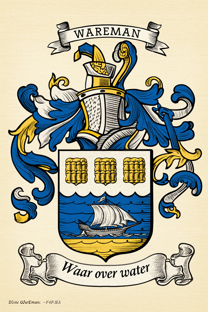 Familiewapen van de achternaam WAREMAN