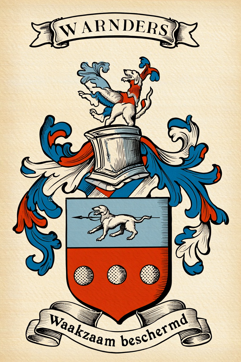 Familiewapen van de achternaam WARNDERS