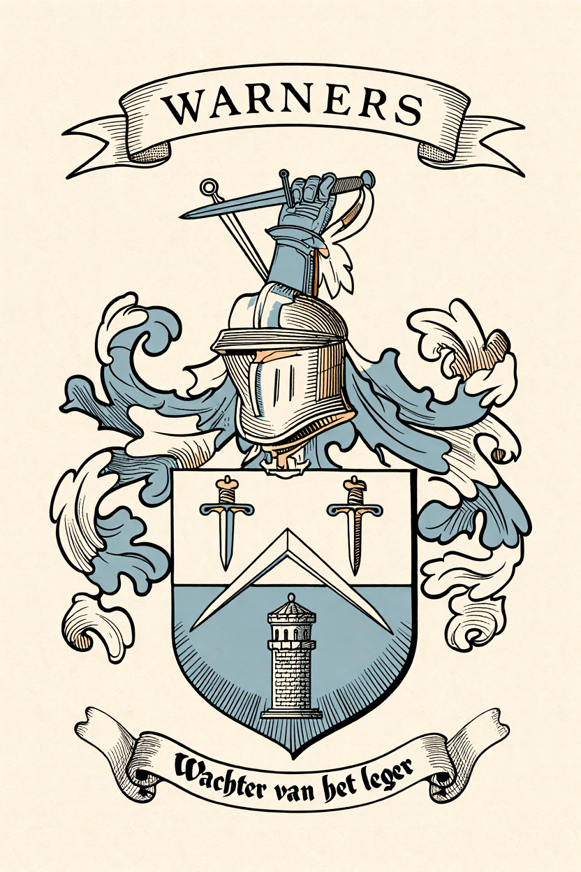 Familiewapen van de achternaam WARNERS