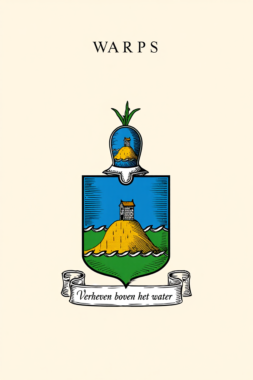 Familiewapen van de achternaam WARPS (vergrendeld)