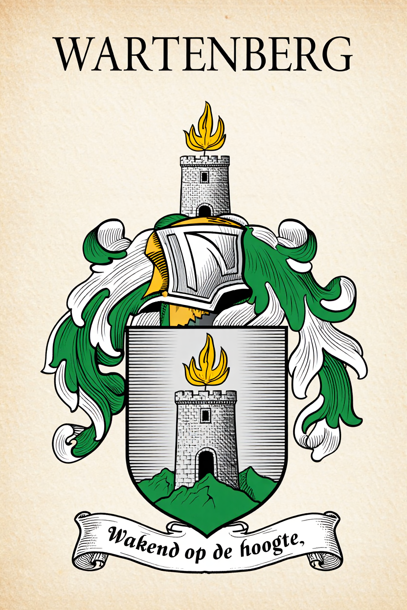 Familiewapen van de achternaam WARTENBERG