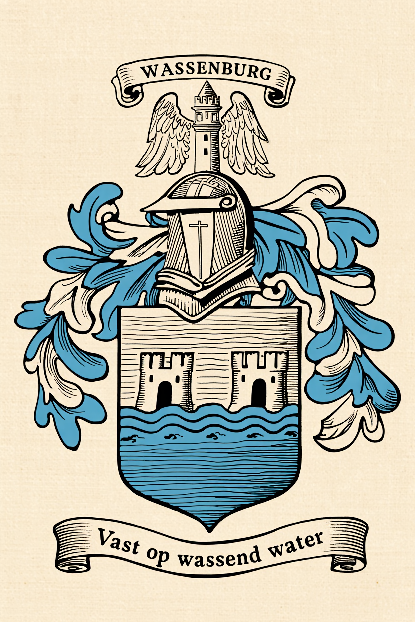 Familiewapen van de achternaam WASSENBURG