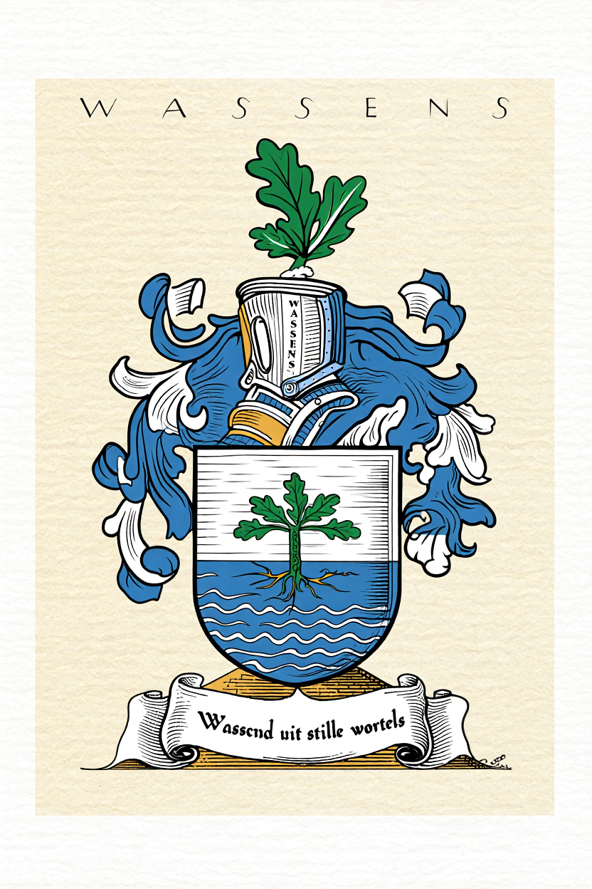 Familiewapen van de achternaam WASSENS