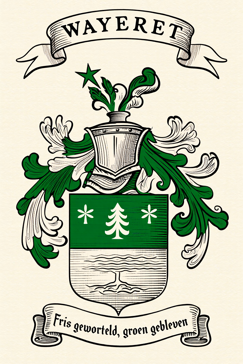 Familiewapen van de achternaam WAYERET