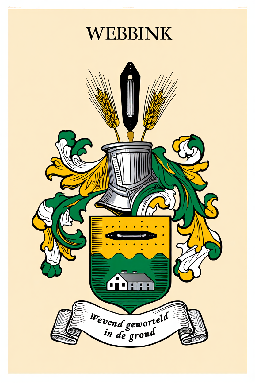 Familiewapen van de achternaam WEBBINK