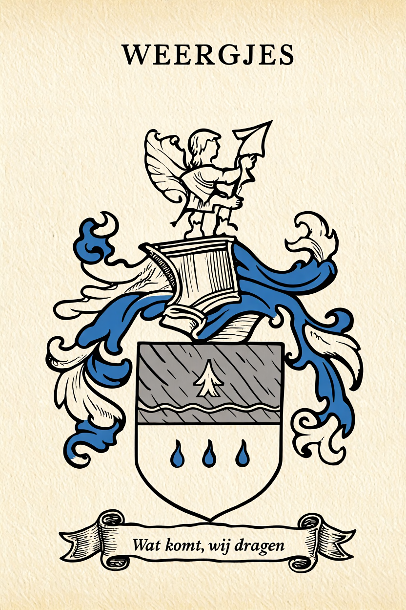 Familiewapen van de achternaam WEERGJES