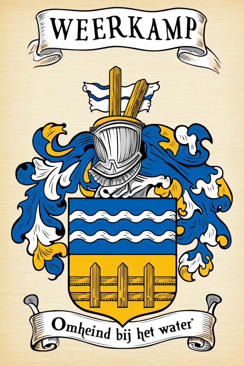 Familiewapen van de achternaam WEERKAMP