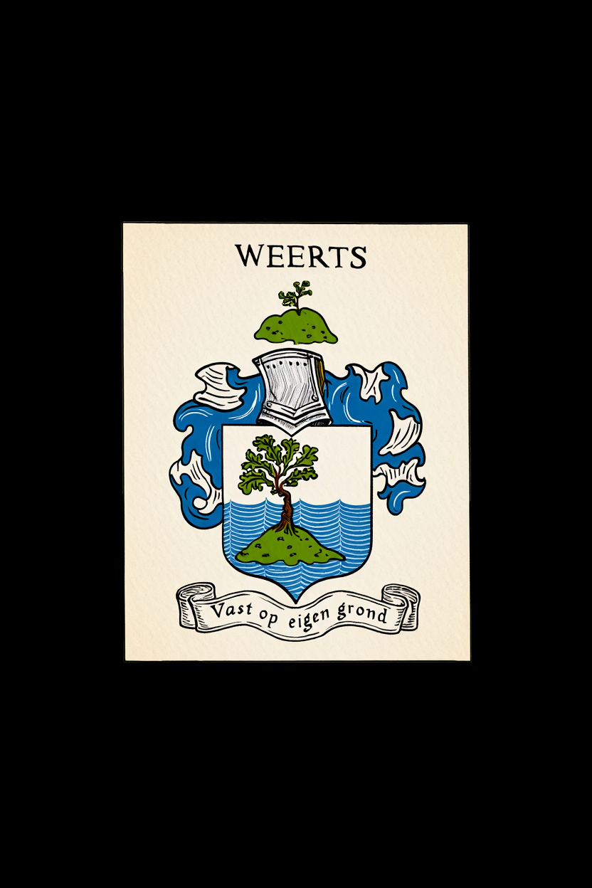 Familiewapen van de achternaam WEERTS