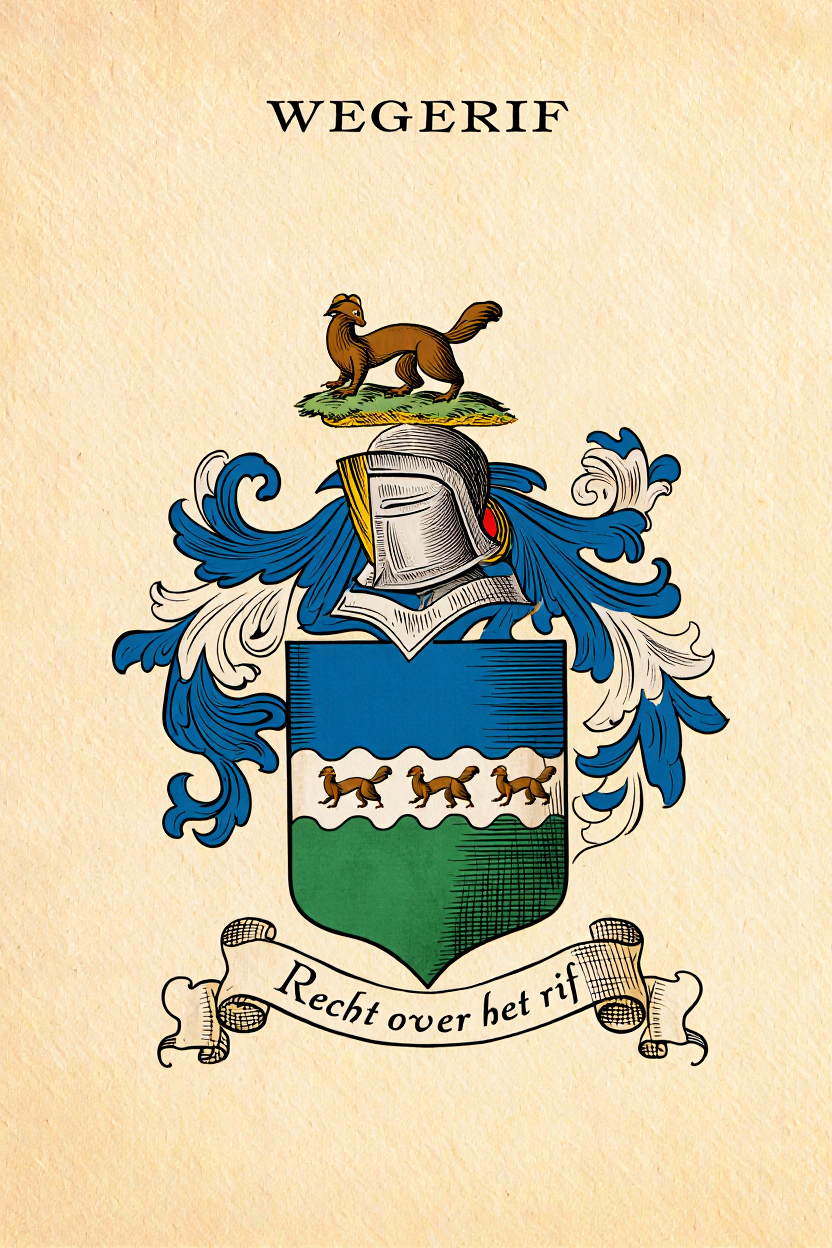 Familiewapen van de achternaam WEGERIF