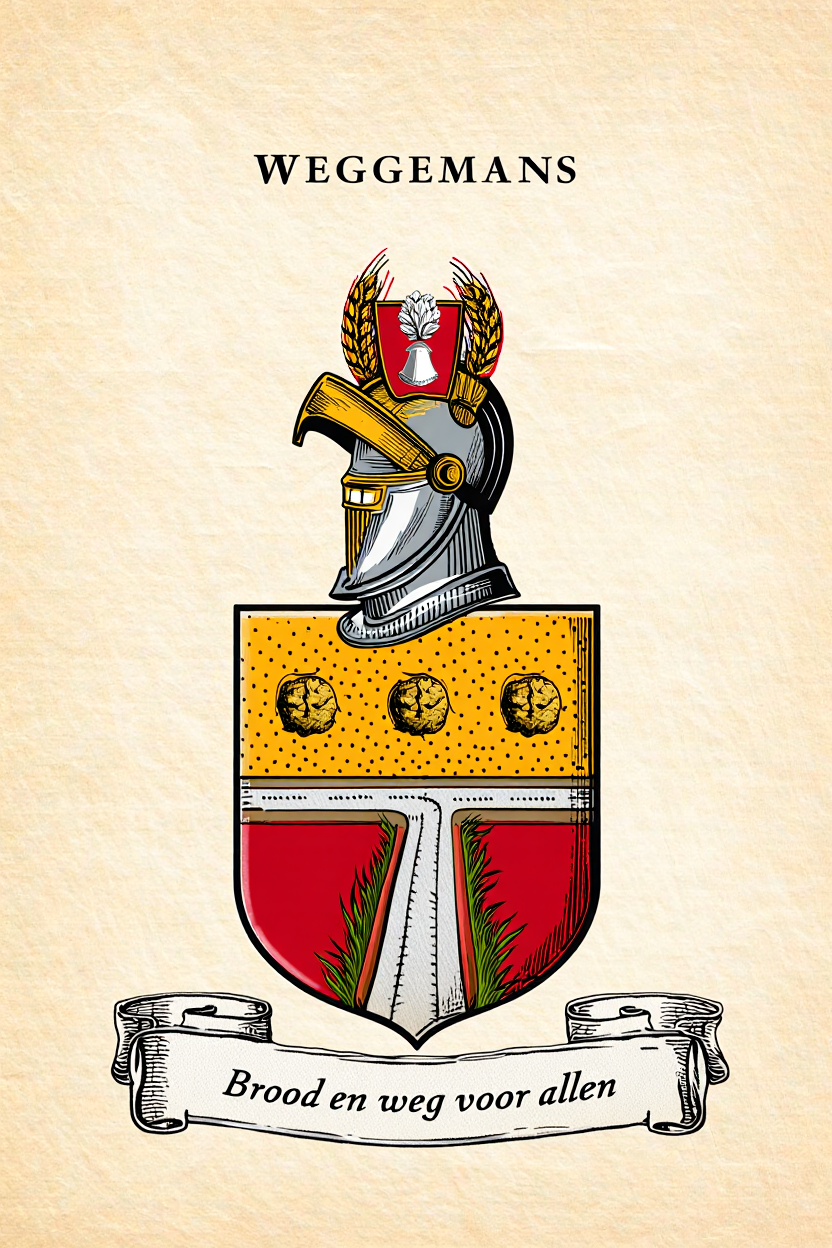 Familiewapen van de achternaam WEGGEMANS