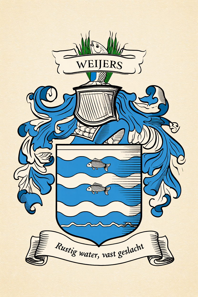 Familiewapen van de achternaam WEIJERS