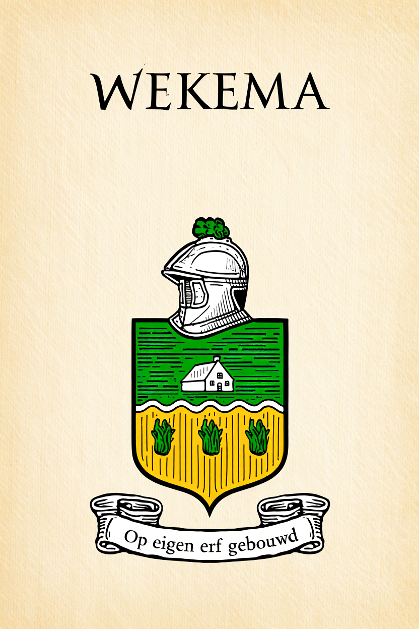 Familiewapen van de achternaam WEKEMA