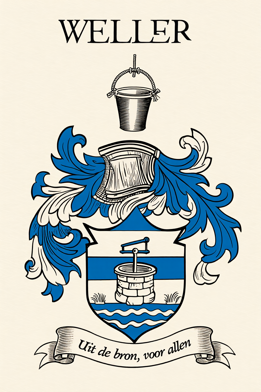 Familiewapen van de achternaam WELLER