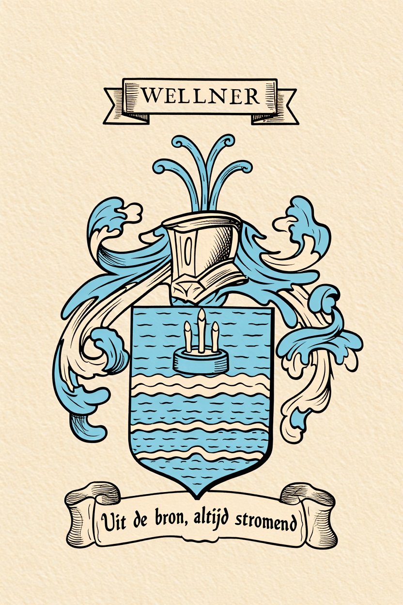 Familiewapen van de achternaam WELLNER