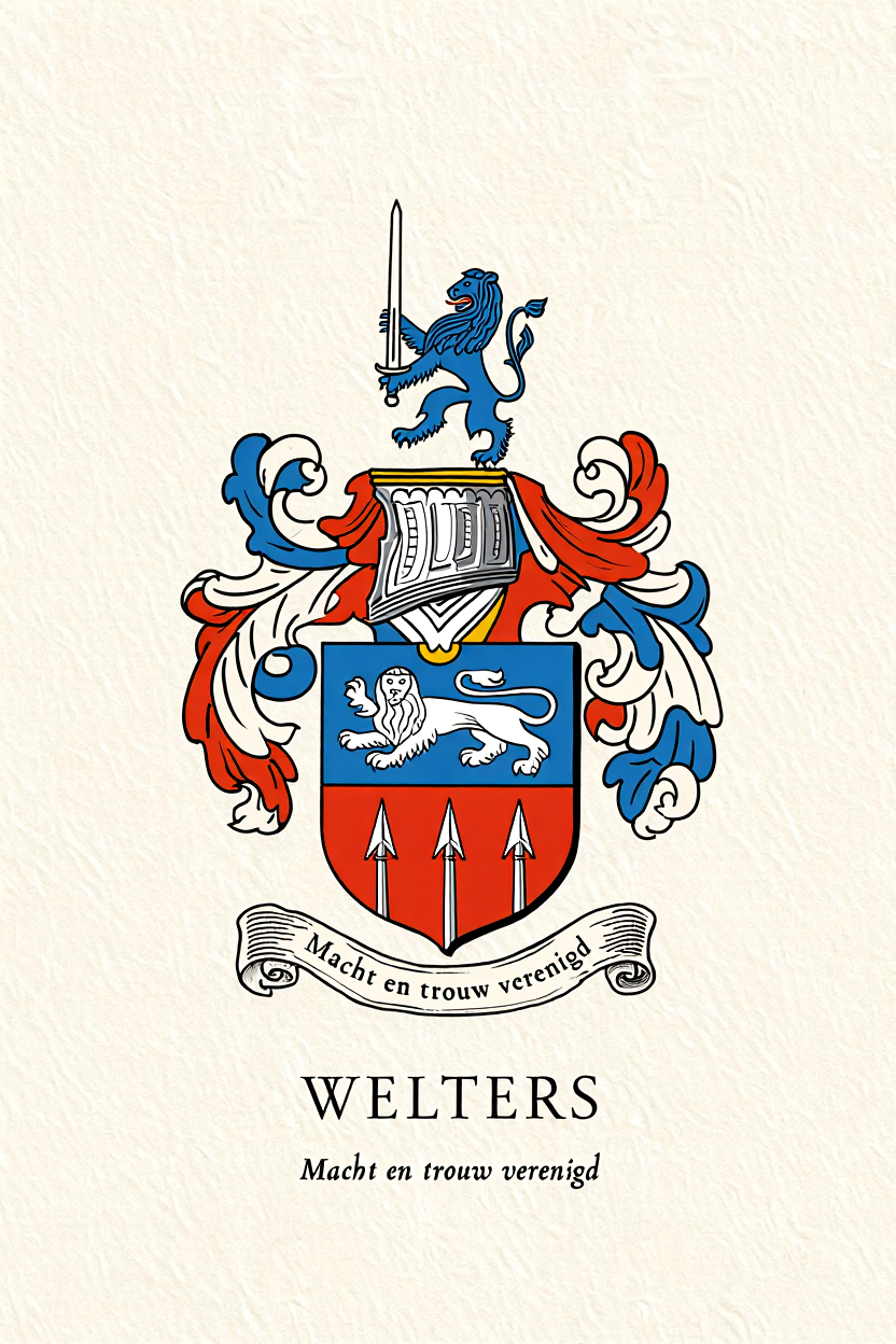Familiewapen van de achternaam WELTERS