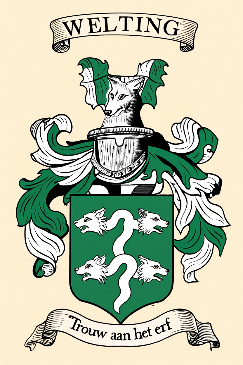 Familiewapen van de achternaam WELTING