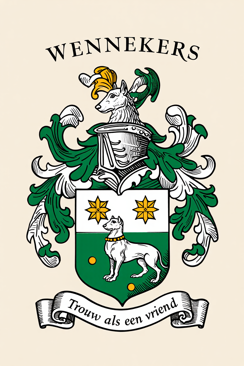Familiewapen van de achternaam WENNEKERS