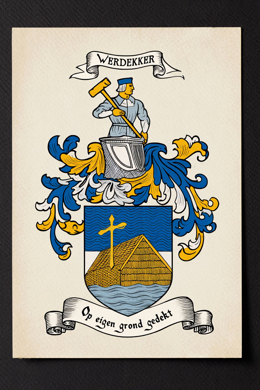 Familiewapen van de achternaam WERDEKKER