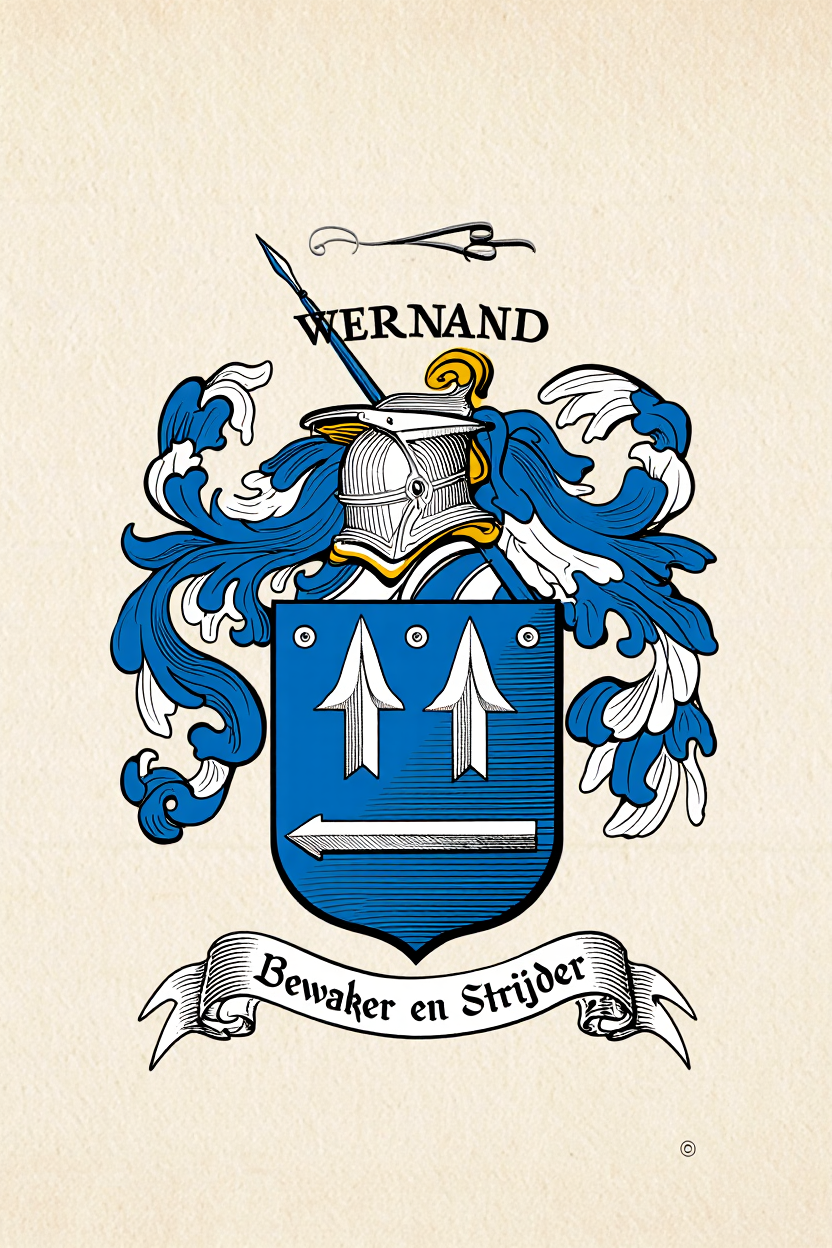 Familiewapen van de achternaam WERNAND