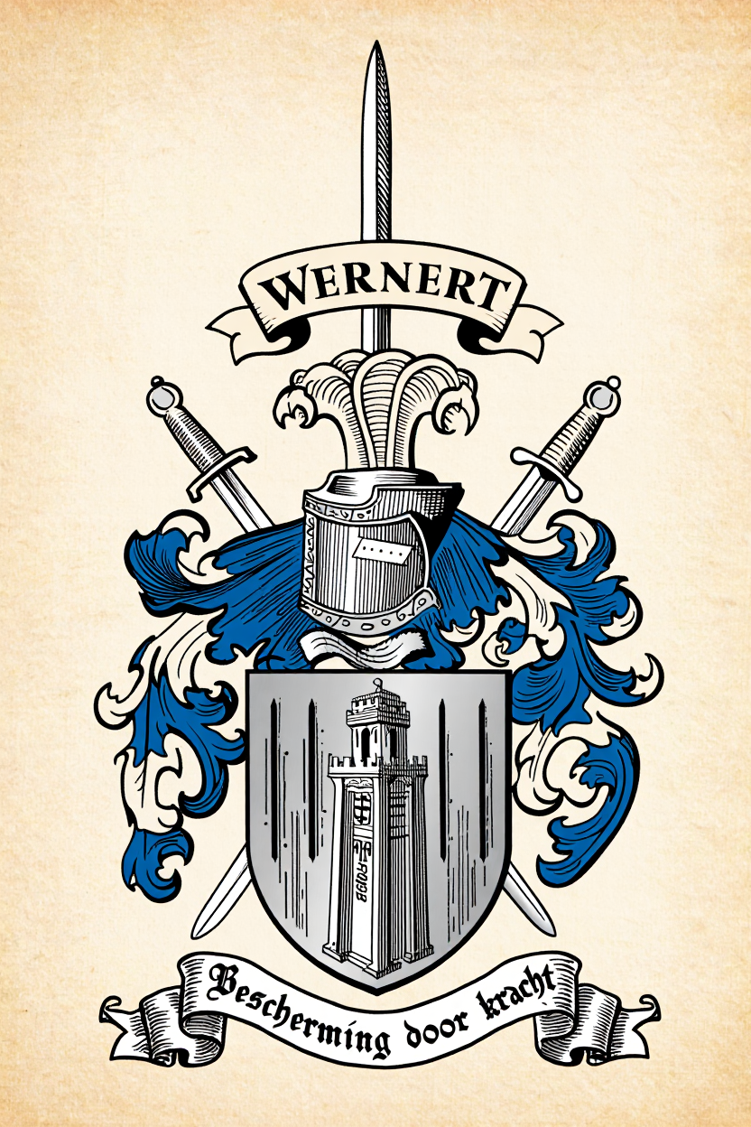 Familiewapen van de achternaam WERNERT