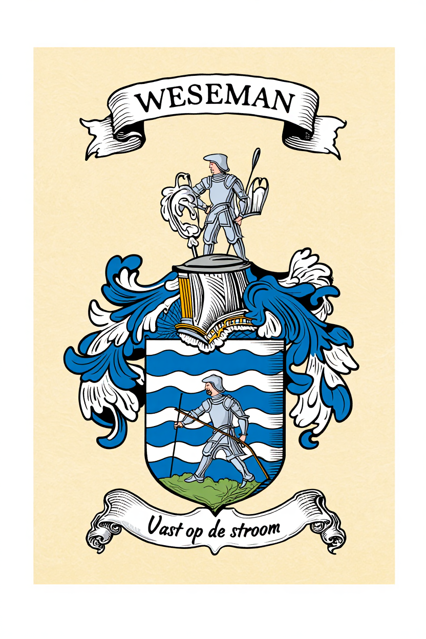 Familiewapen van de achternaam WESEMAN