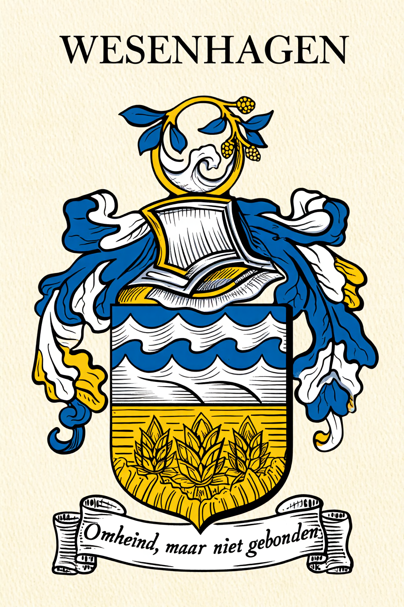 Familiewapen van de achternaam WESENHAGEN