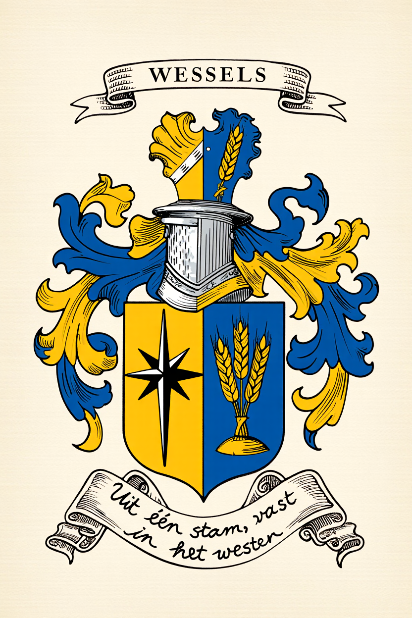 Familiewapen van de achternaam WESSELS