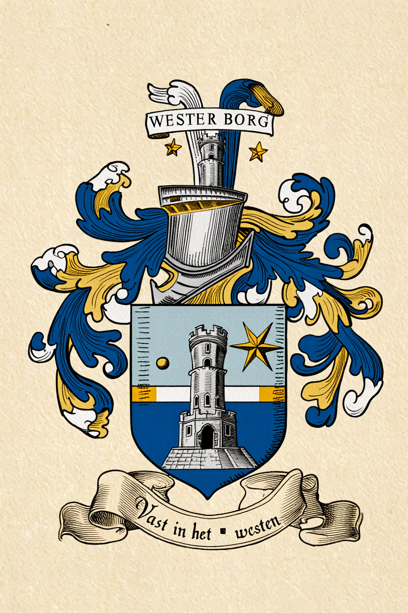 Familiewapen van de achternaam WESTERBORG