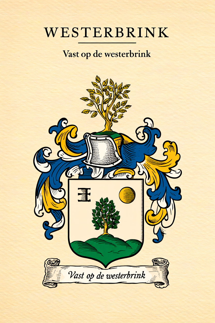 Familiewapen van de achternaam WESTERBRINK